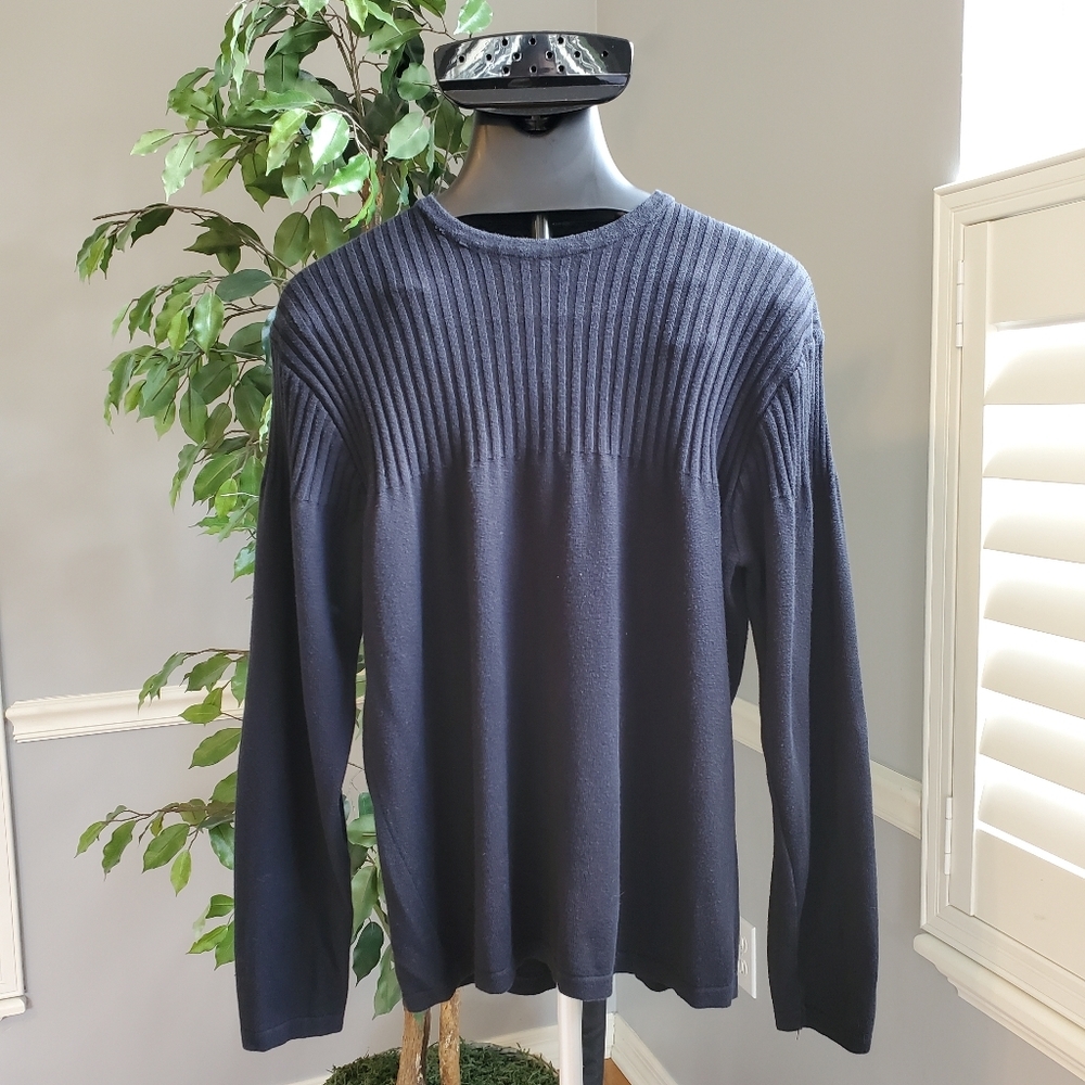 Mens (L) Claiborne Crew Neck Sweater